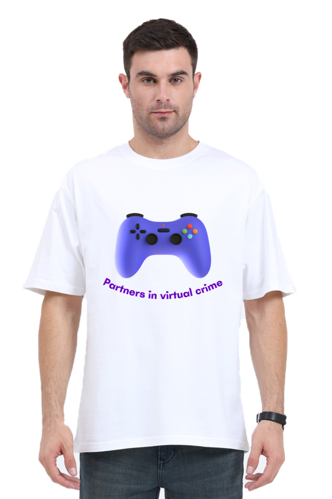 Video Game Controller Unisex Oversized Tshirt