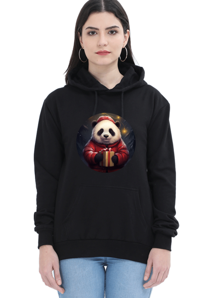 Christmas Panda Hooded Sweatshirt | Unisex Hoodie