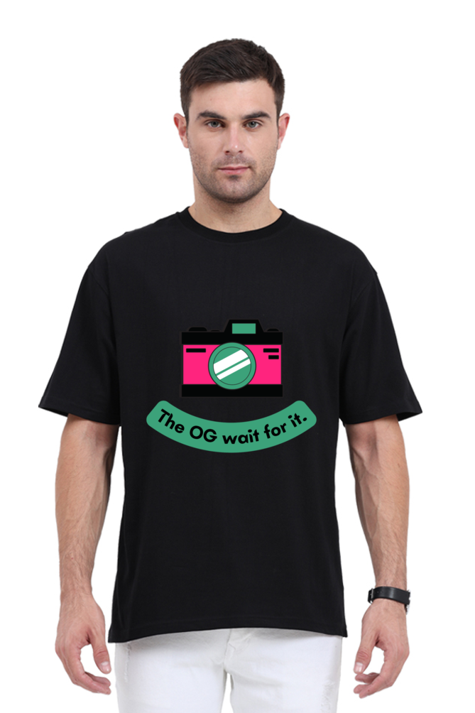 Camera Unisex Oversized Tshirt