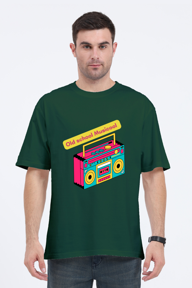 Music Player Unisex Oversized Tshirt