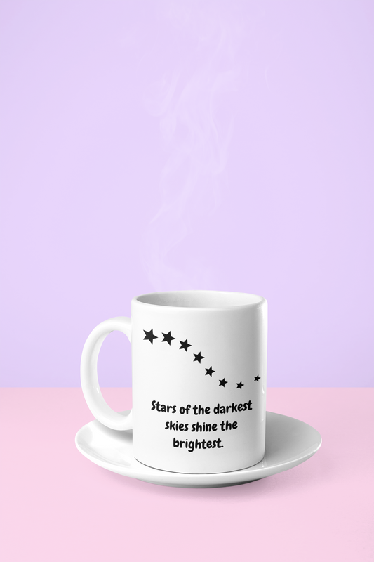 Stars of the darkest Skies Tea Coffee Mug Duplicate | High Quality Ceramic - 11oz