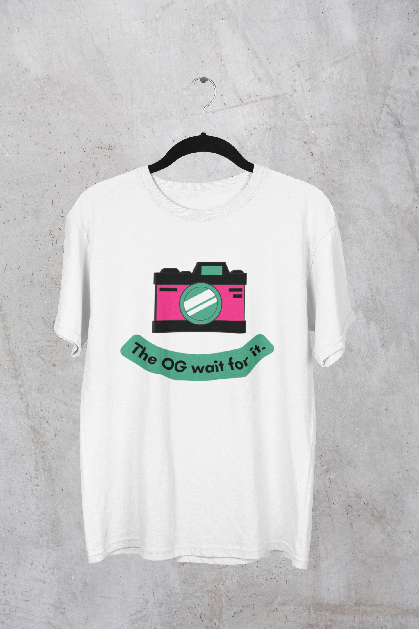 Camera Unisex Oversized Tshirt