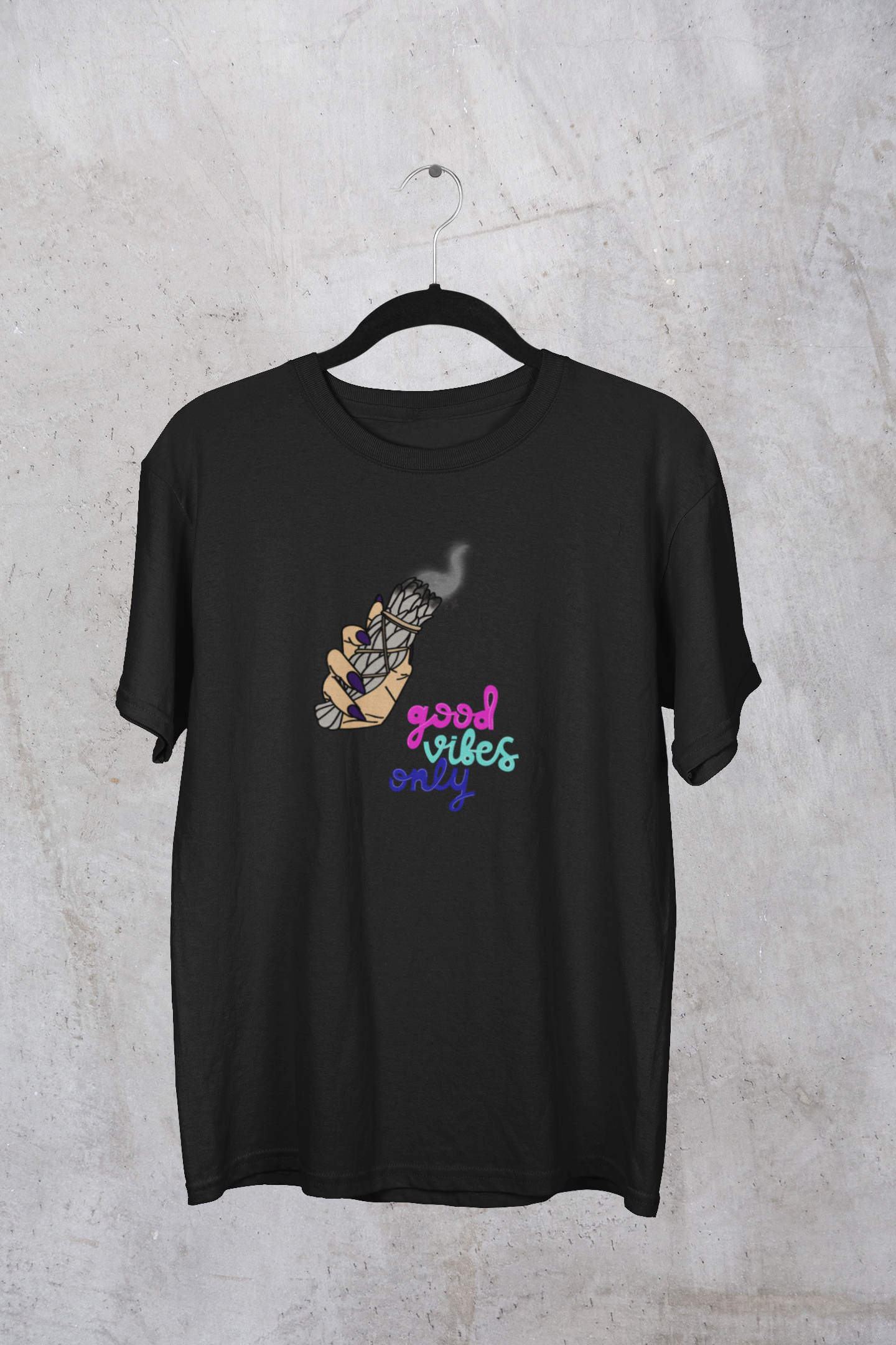 Good Vibes Only Oversized Unisex Tshirt | Trendy T-shirt