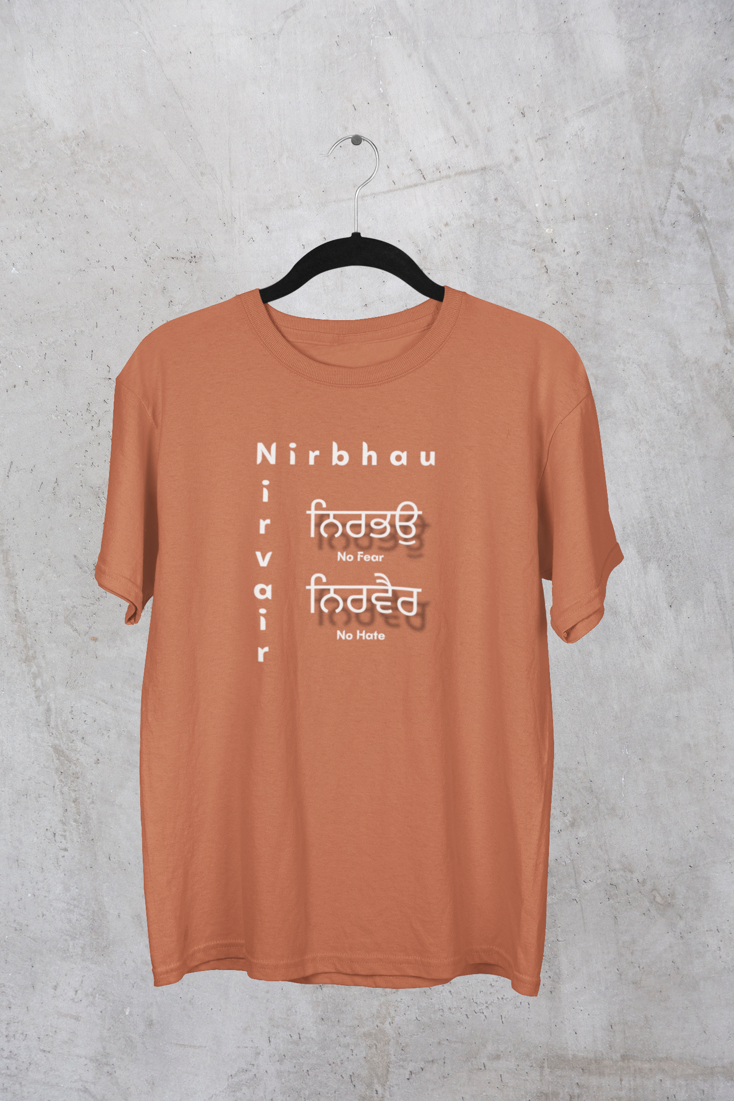 Nirbhau Nirvair Unisex Oversized TShirt