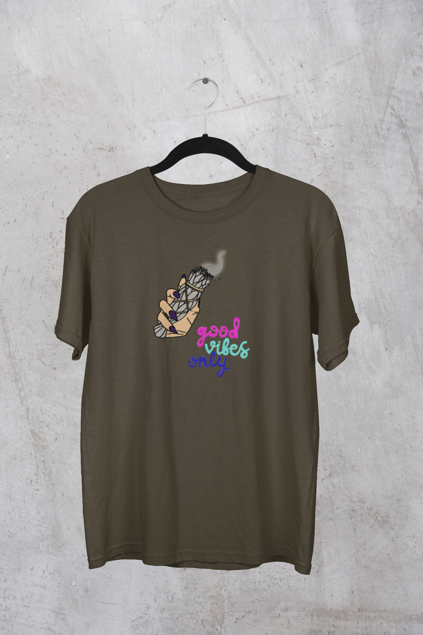 Good Vibes Only Oversized Unisex Tshirt | Trendy T-shirt