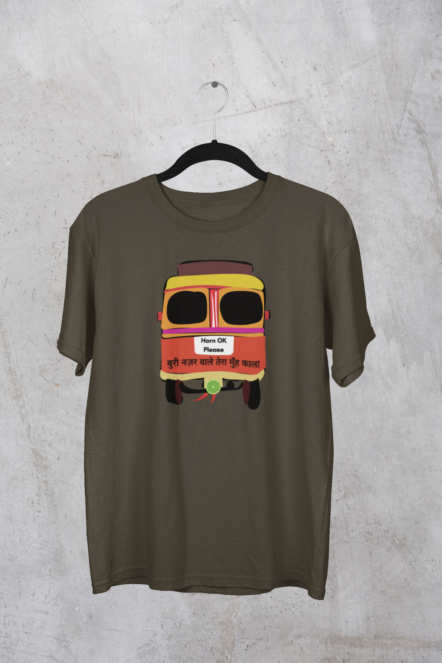 Premium Truck Buri Nazar Design Unisex Oversized T-Shirts | Unique Design Tee 2 - SoulPrint Co.