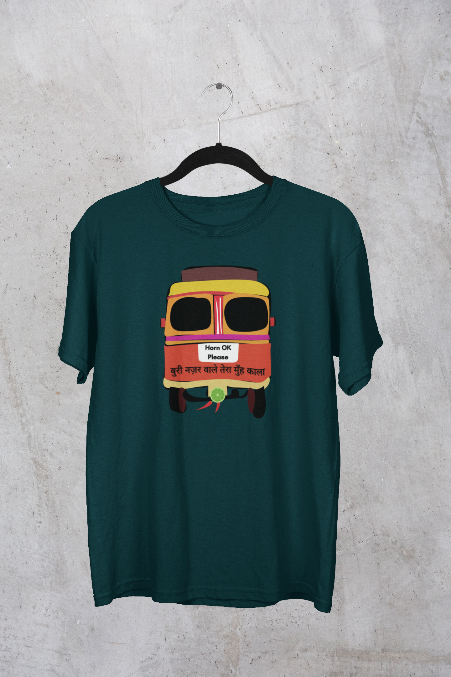 Premium Truck Buri Nazar Design Unisex Oversized T-Shirts | Unique Design Tee 2 - SoulPrint Co.