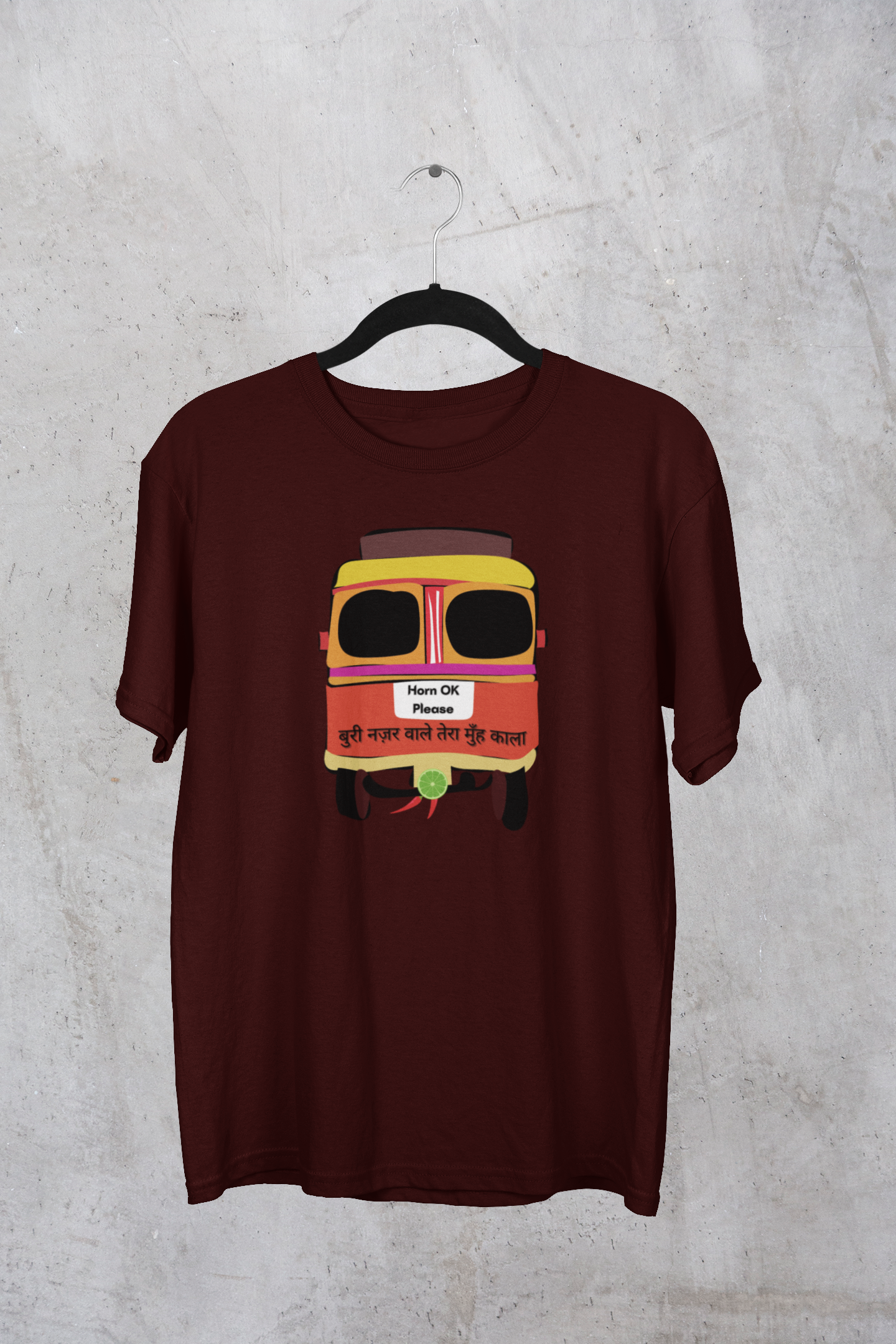 Premium Truck Buri Nazar Design Unisex Oversized T-Shirts | Unique Design Tee 2 - SoulPrint Co.