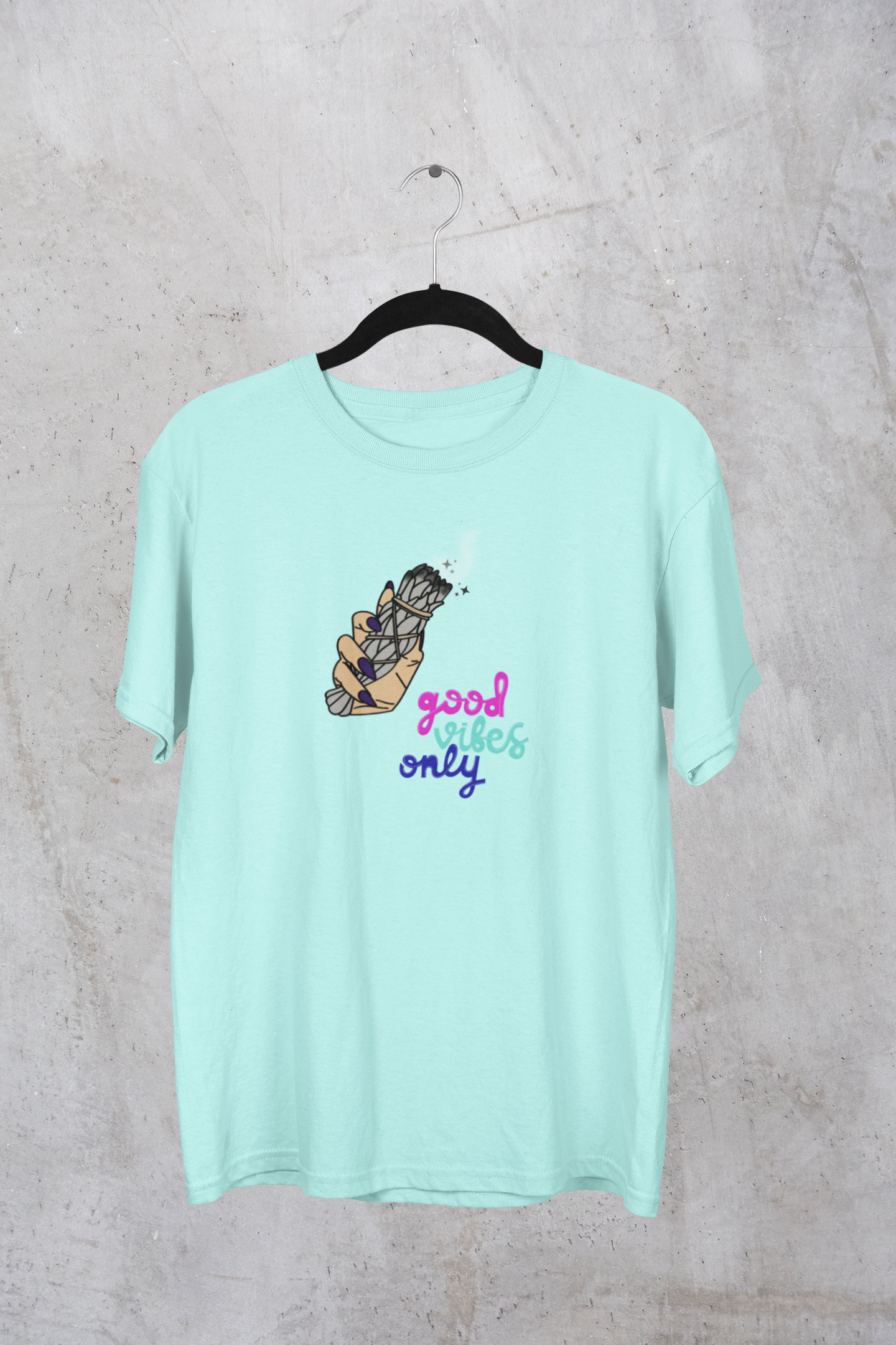 Good Vibes Only Oversized Unisex Tshirt | Trendy T-shirt