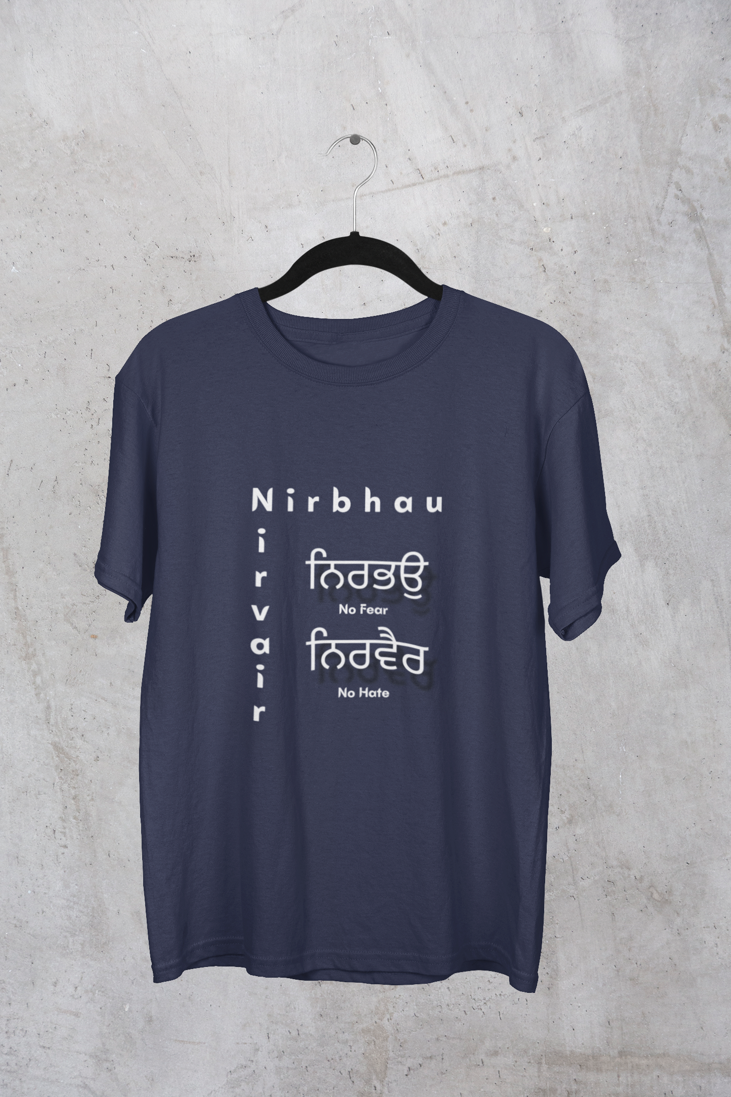 Nirbhau Nirvair Unisex Oversized TShirt