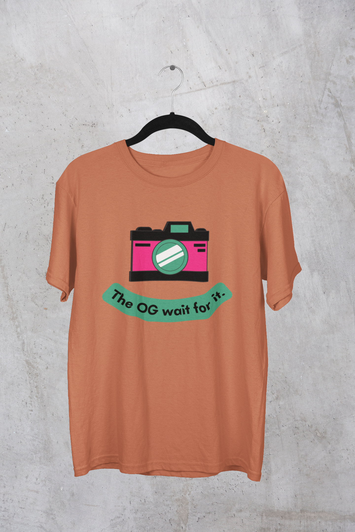 Camera Unisex Oversized Tshirt