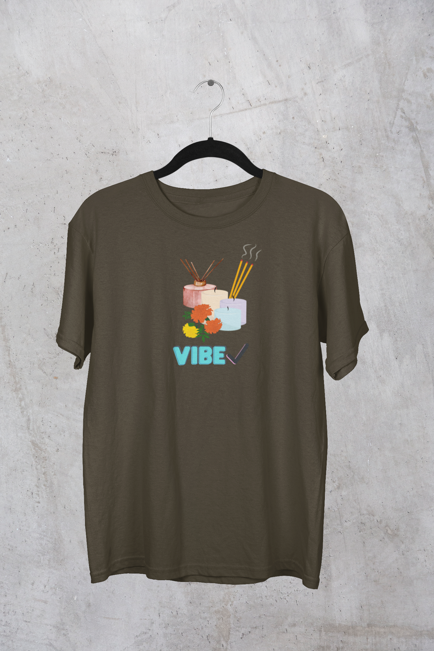 Vibe Check Unisex Oversized T-Shirt | Trendy Print on Demand Tee