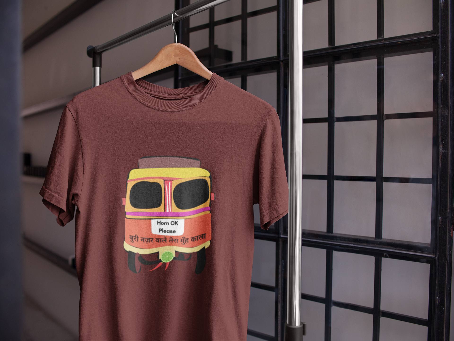 Premium Truck Buri Nazar Design Unisex Oversized T-Shirts | Unique Design Tee 2 - SoulPrint Co.