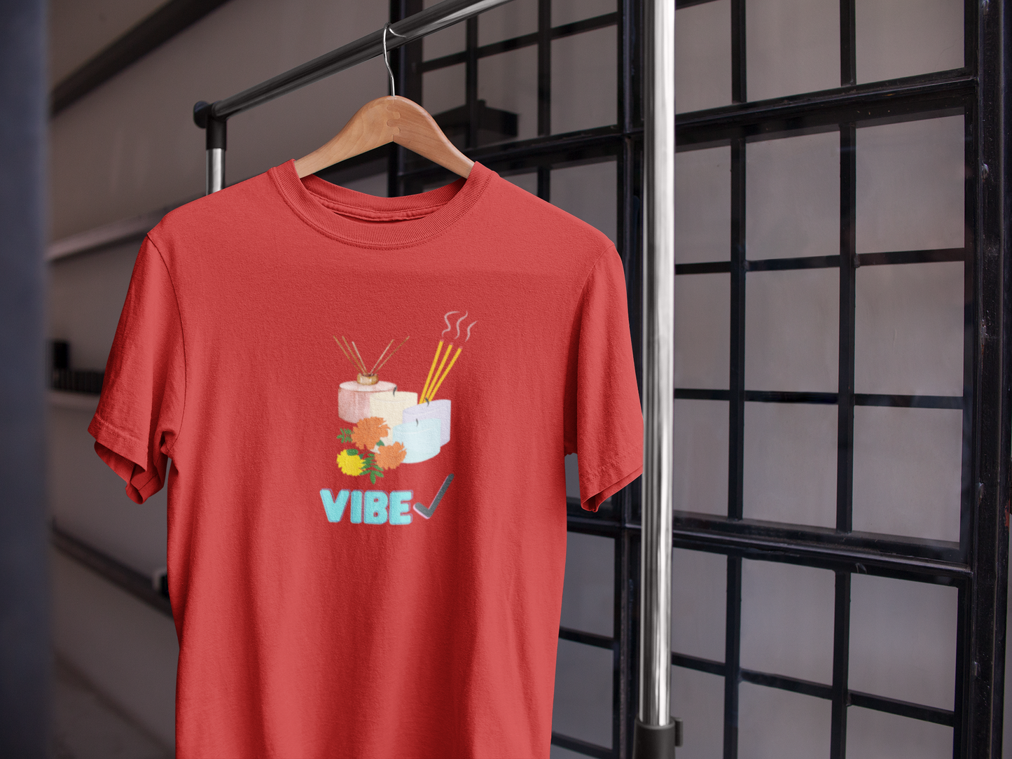 Vibe Check Unisex Oversized T-Shirt | Trendy Print on Demand Tee