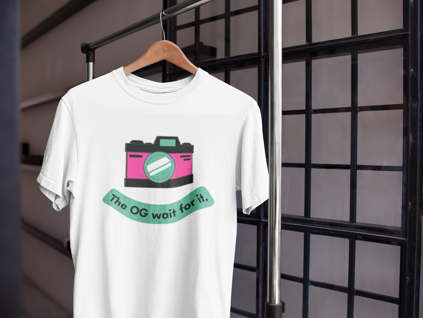 Camera Unisex Oversized Tshirt