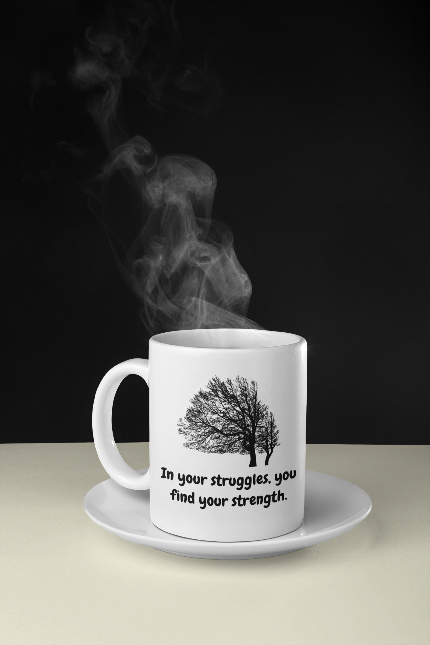 Inspiring Inner Strength Tea Coffee Mug | High Quality Ceramic - 11oz