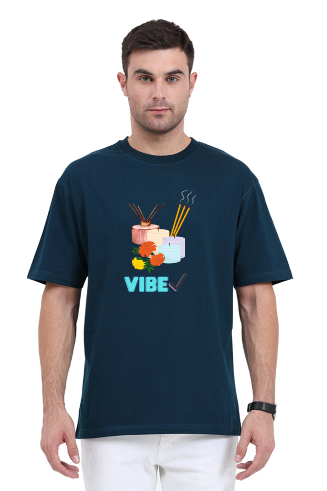 Vibe Check Unisex Oversized T-Shirt | Trendy Print on Demand Tee